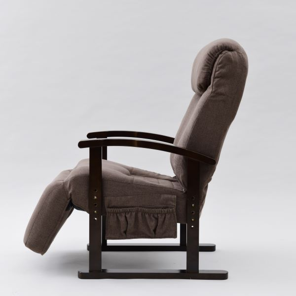 商品情報_レバー式オットマン付くつろぎチェア | 山善の商品情報サイト