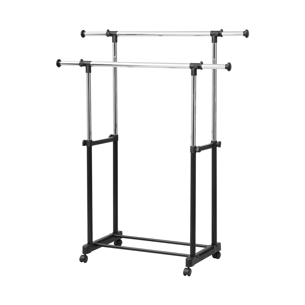 商品情報_ブラックメタルハンガー(横伸びタイプ) | 山善の商品情報