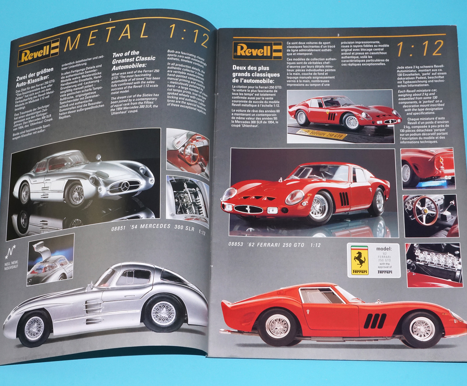 REVELL 1994 CATALOG '94/'95 HOBBY MODEL KIT KATALOG CATALOGUE