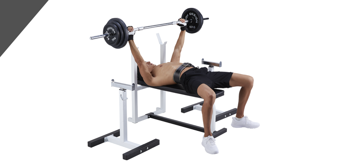 セーフティパックⅠ/ ラバーバーベルセット100kg / シャフト180cm