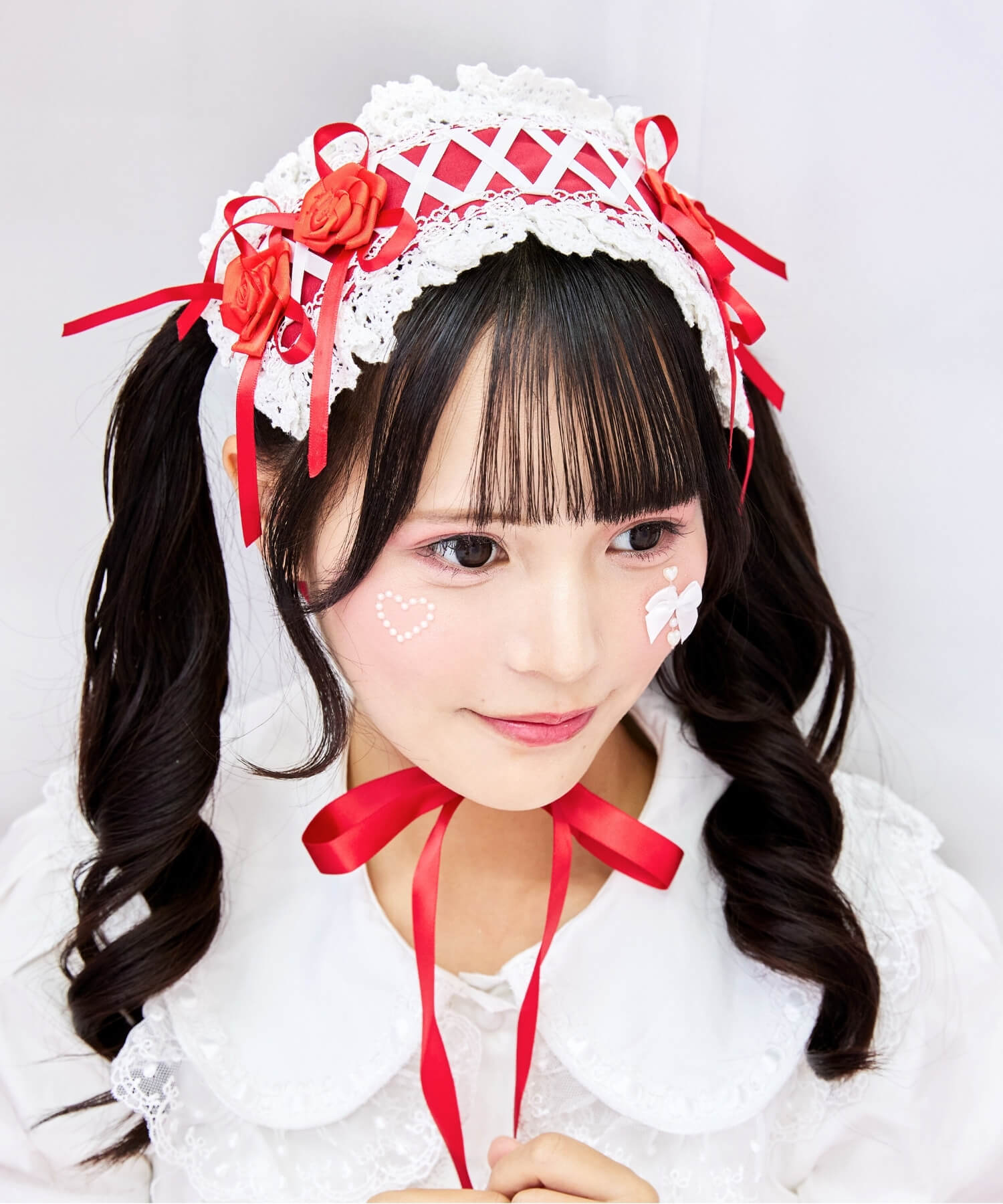 レースアップ2連薔薇ヘッドドレス | BODYLINE & LunaBelle