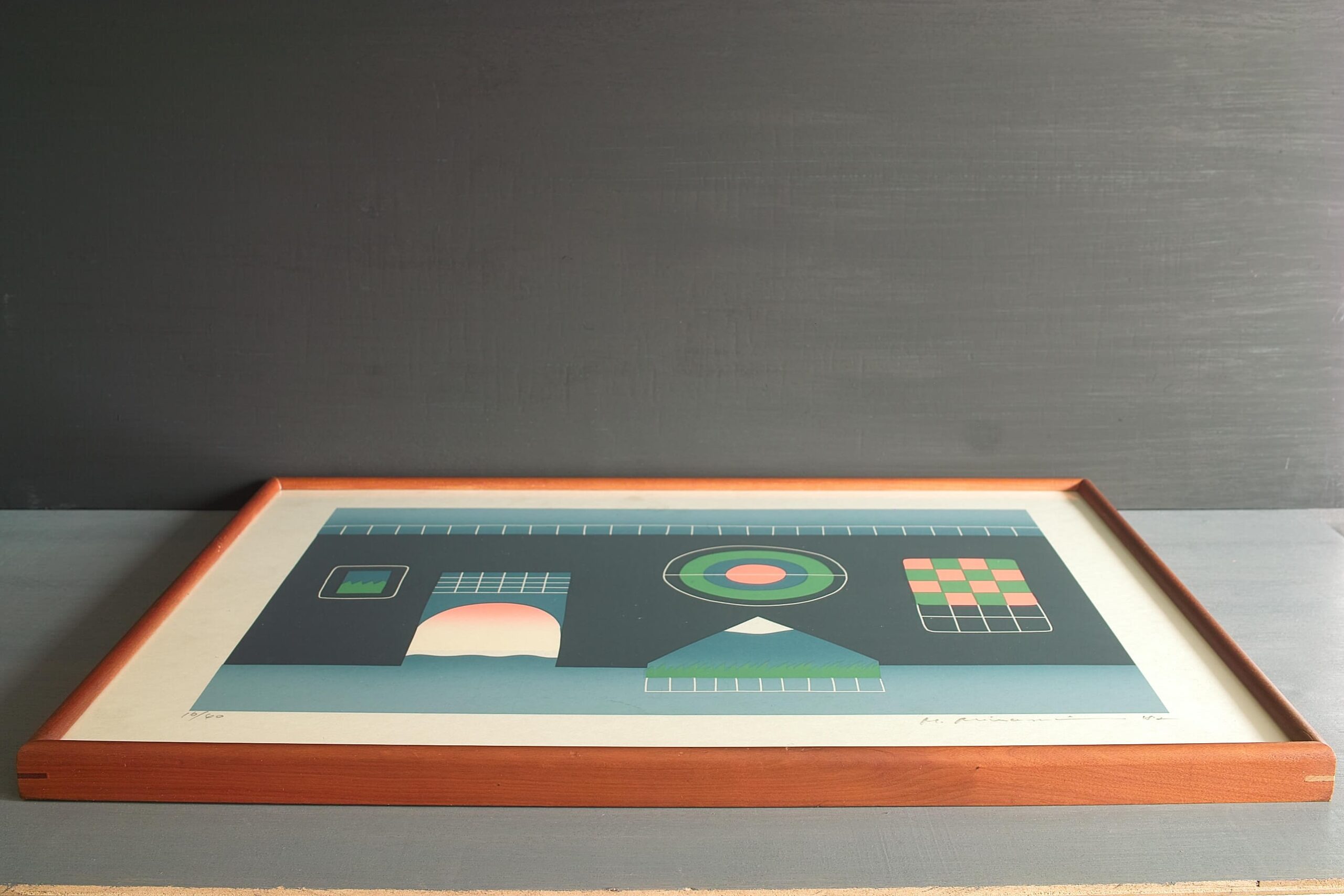 No.7433「シルクスクリーン：南正雄」SOLD | ボルトナットマーケット