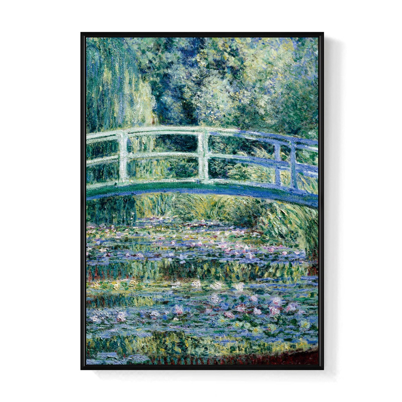 クロード・モネ《睡蓮と日本の橋》（フルブリード）