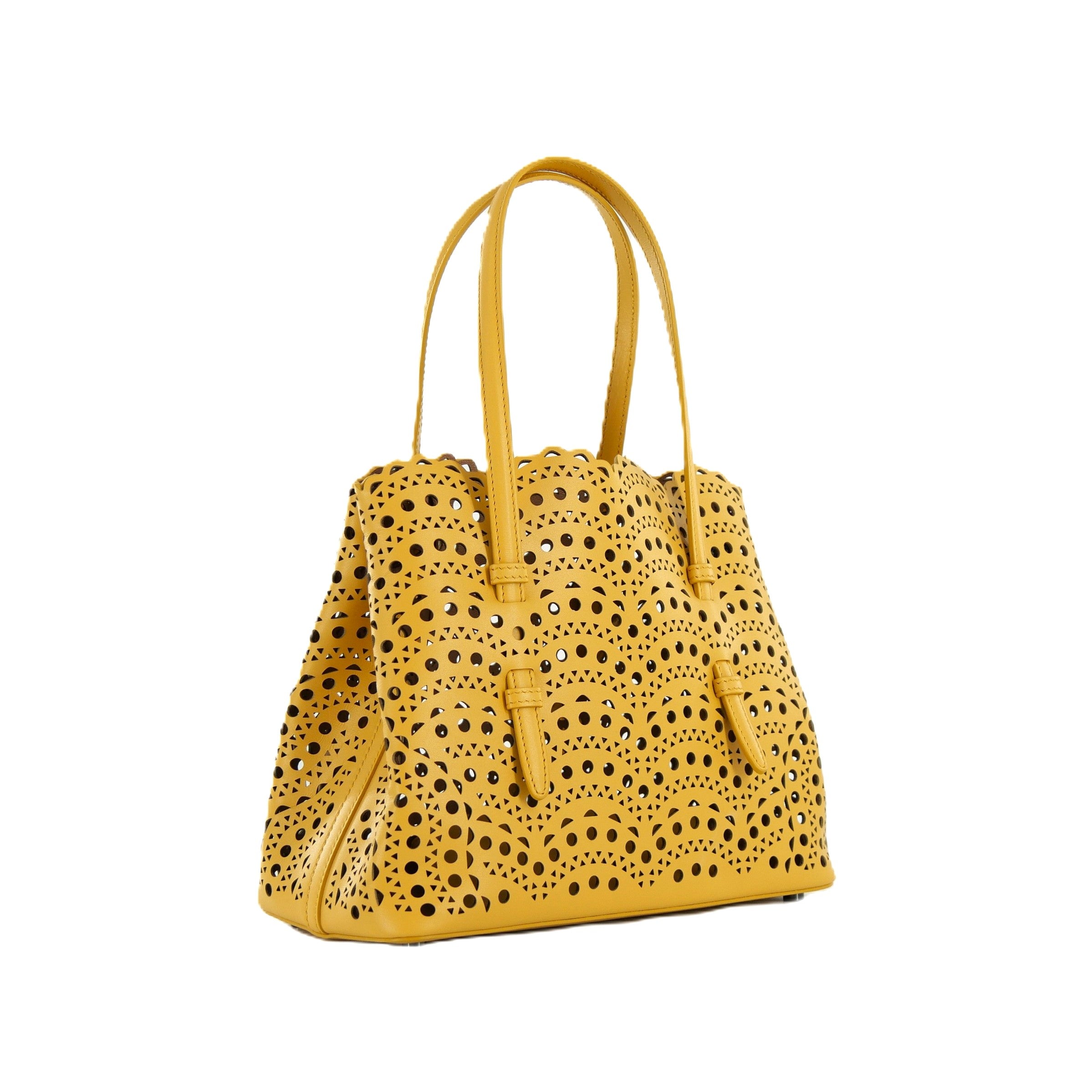 正規品・送料無料】ALAÏA /MINA 25 VIENNE WAVE BAG (CITRON) | BOLS