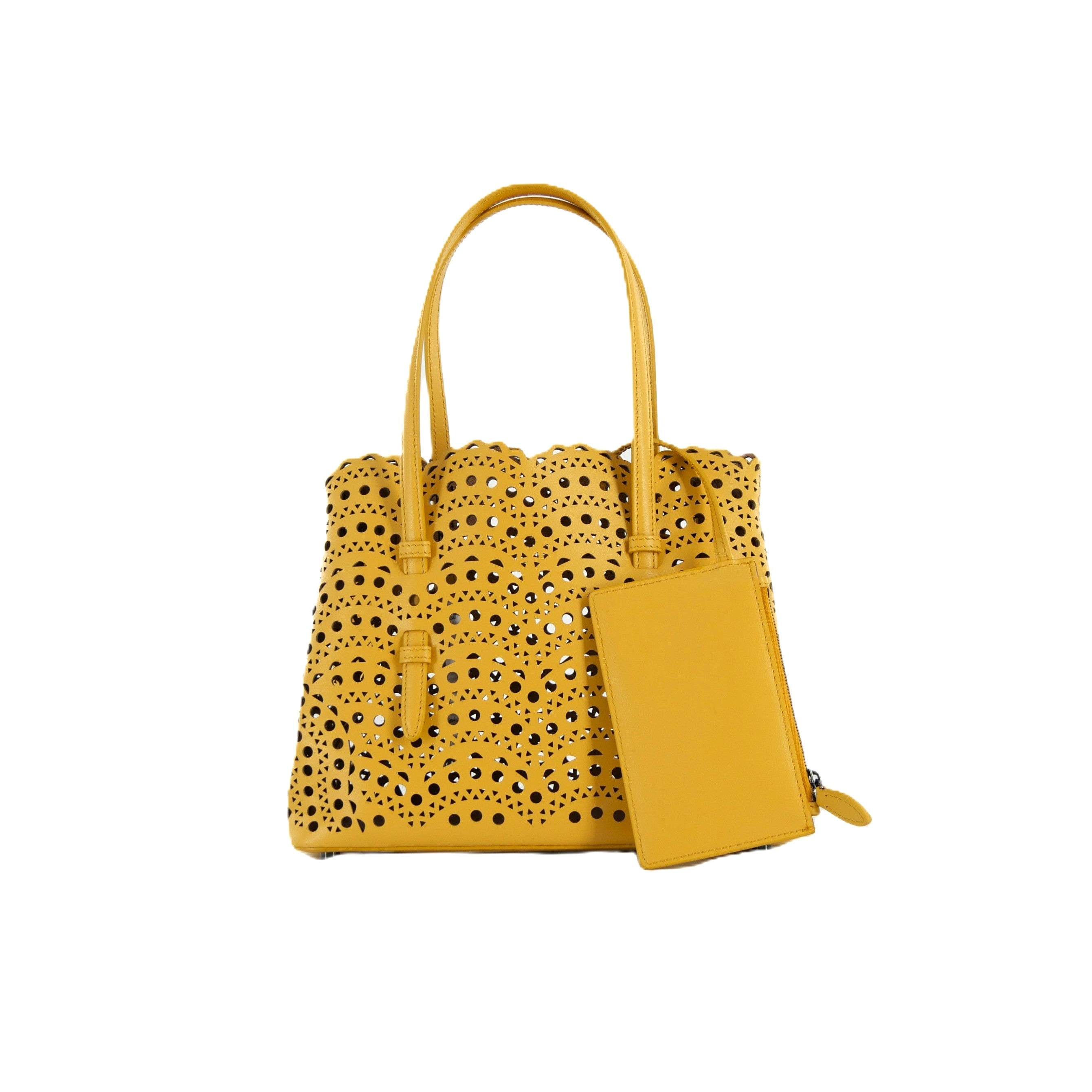 正規品・送料無料】ALAÏA /MINA 25 VIENNE WAVE BAG (CITRON) | BOLS