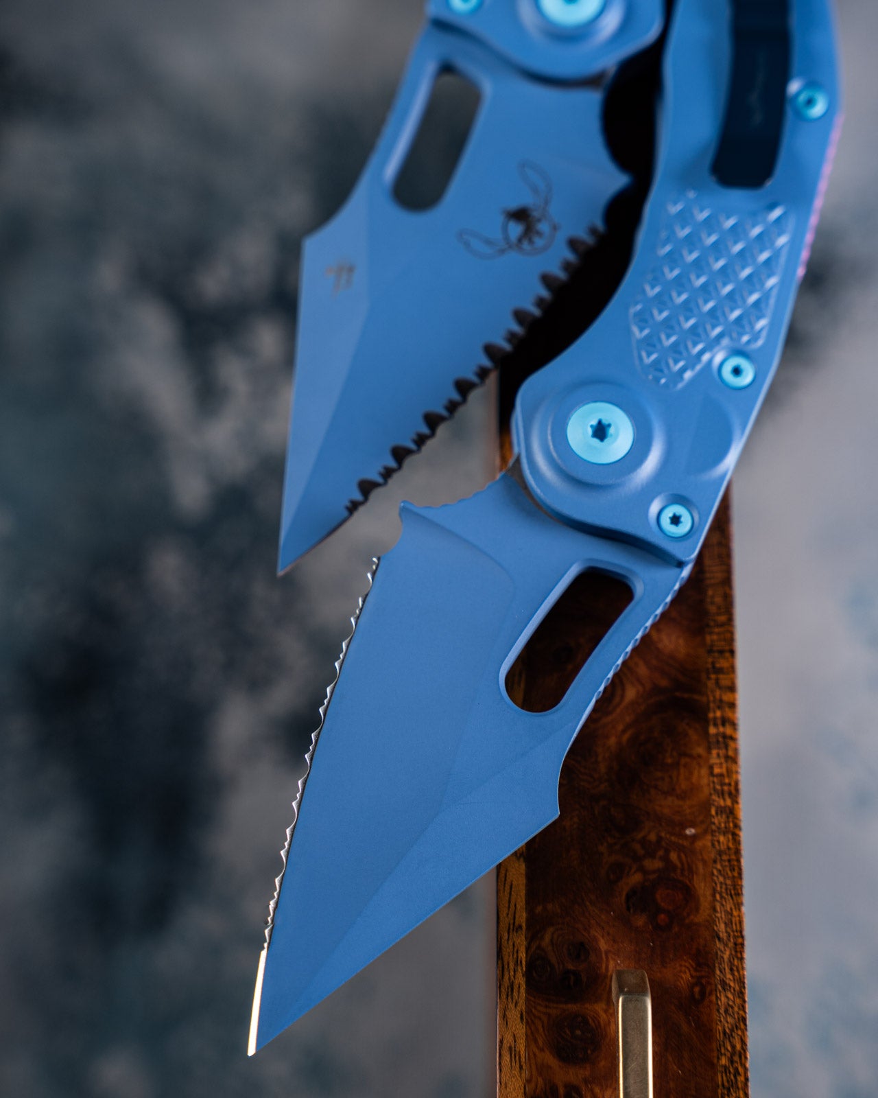 Borka Blades - SB1 Black PVD Blade w/ Carbon Fiber Handle and