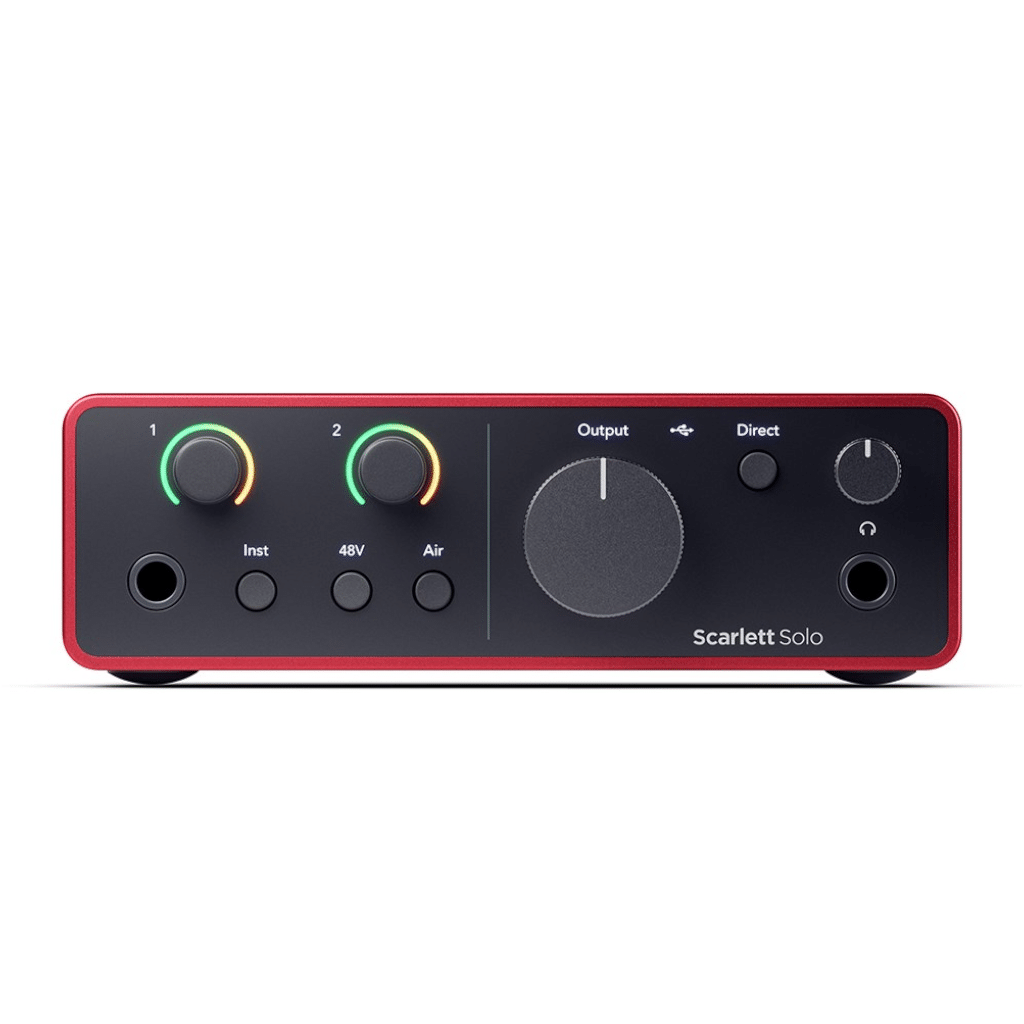 Focusrite Scarlett Solo 4th Gen USB Audio Interface | Bothners