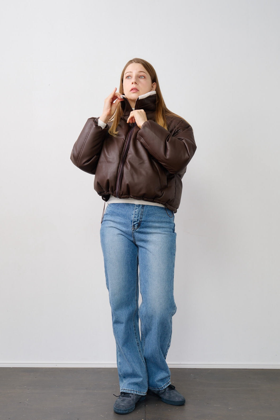 レザーダウンジャケット – DALI GOAT