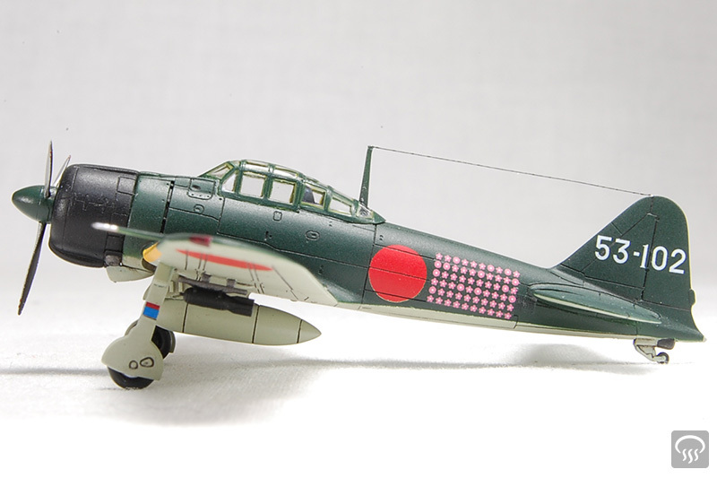 零戦21型”岩本徹三乗機”（SWEET 1/144) - 迷走エアモデリング！