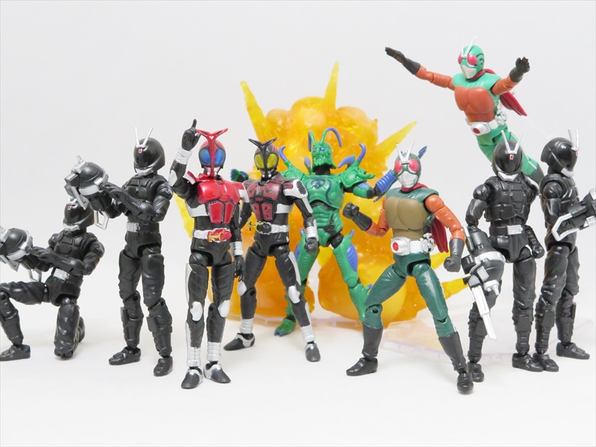 SHODO 仮面ライダーVS5 その2 - 思い出の記憶帳Ver2