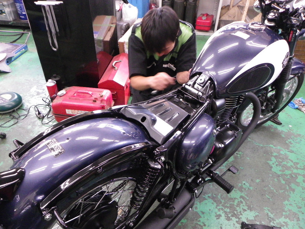 エストレヤ ソロシートカスタム - Leo KAWASAKI Staff Blog