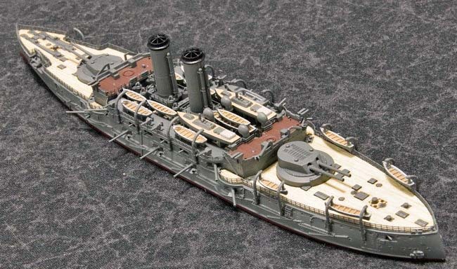 HIGH-GEARedの模型と趣味の日常 1/700戦艦『三笠』製作中 その2