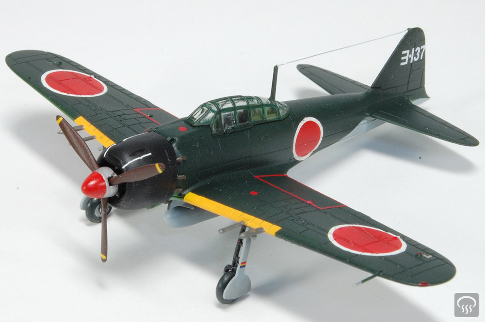 零式艦上戦闘機52型丙”坂井三郎乗機”（F-TOYS 1/144) - 迷走エア