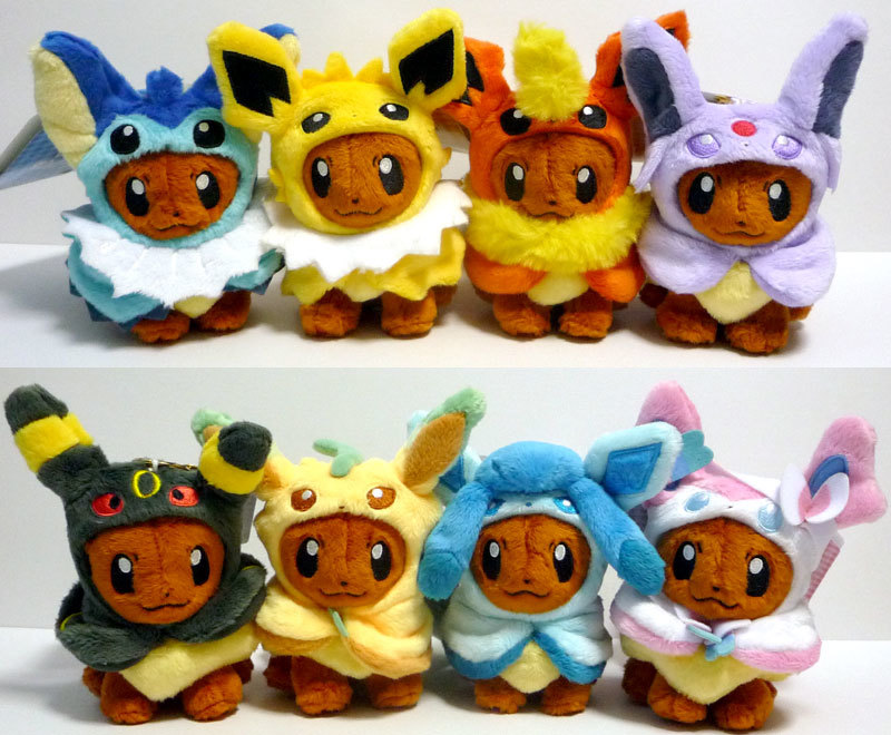 イーブイ ポンチョシリーズ ぬいぐるみ 発売 - ポケモングッズ紹介