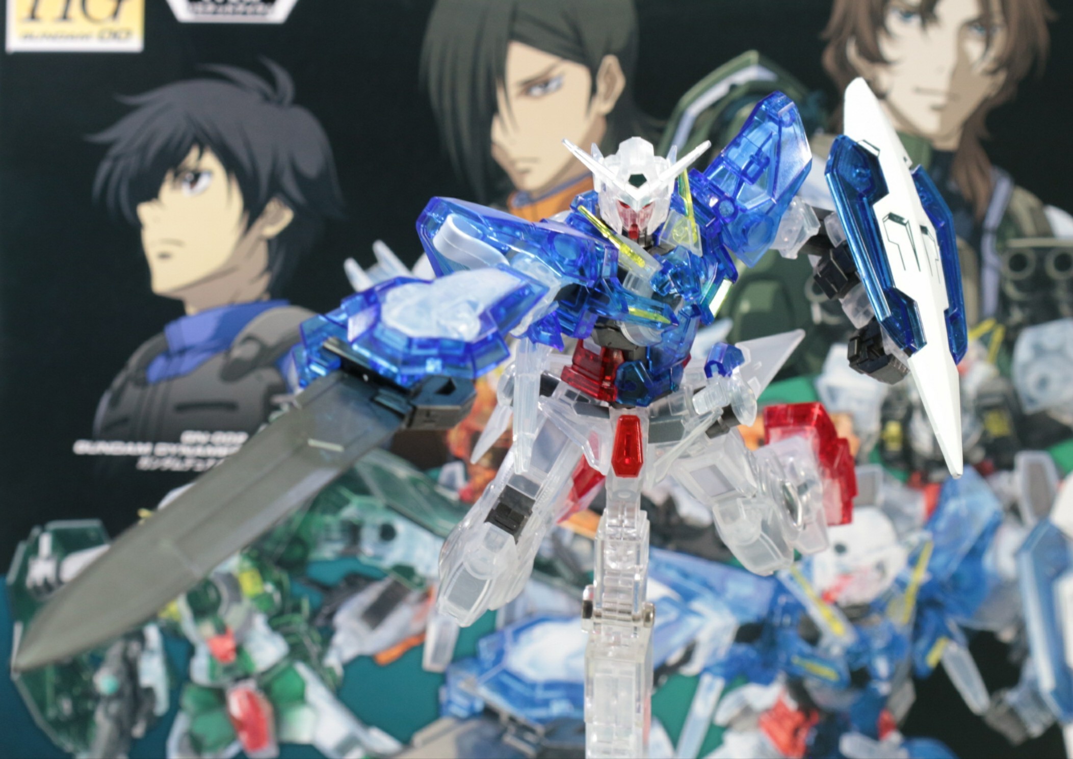 HG 1/144 「機動戦士ガンダム00」1st Season MSセット [クリアカラー