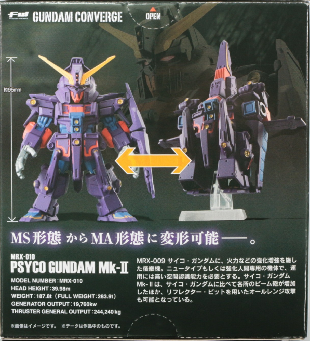 ガンダムコンバージEX22 サイコ・ガンダムMk-IIのご紹介！ - 先人に