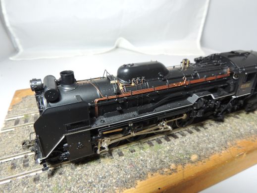 鉄道模型製作販売記 D51 498 新津時代=天賞堂=16番 1/80＝修正完了