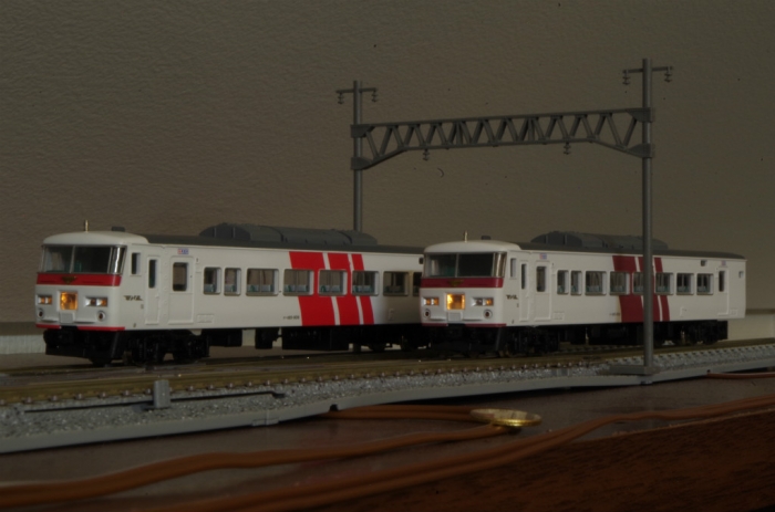 マイクロエースの珍車、185系試案塗装（レインボーカラー）を購入