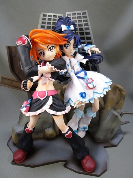 フィギュアレビュー TAMASHII PREMIER キュアブラック＆キュアホワイト