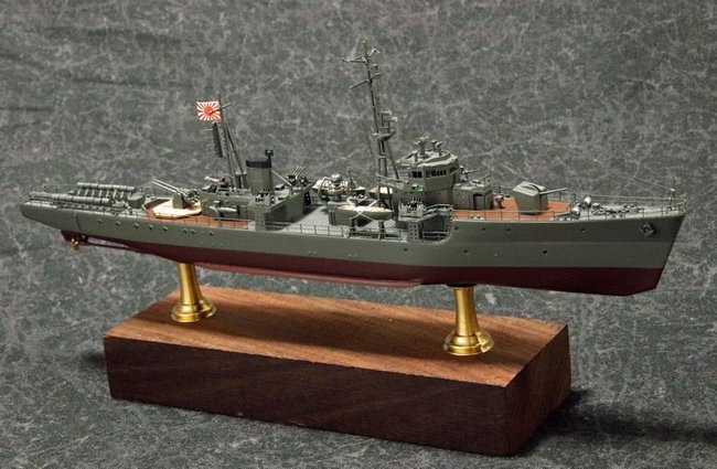 HIGH-GEARedの模型と趣味の日常 1/350海防艦『鵜来型』（三式爆雷投射