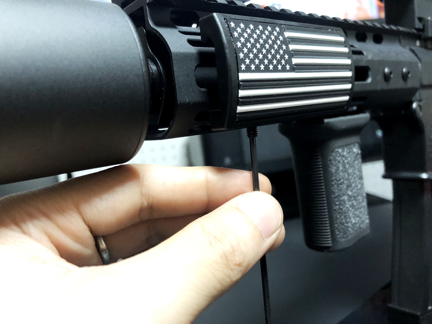 実物 CUSTOM GUN RAILS RAIL COVER !! カスタムガンレイルズ PVC