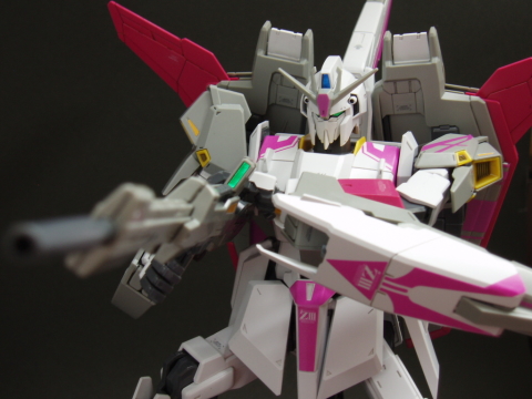 MG Zガンダム3号機 レビューGUN P