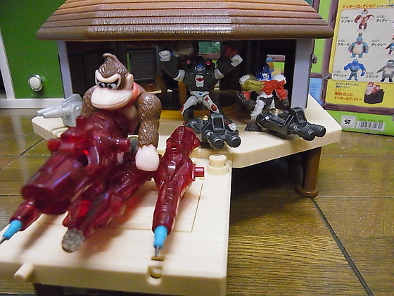 ドンキーコングアクションベース 「ごりらちゃんと木のおうち」 | TYPE