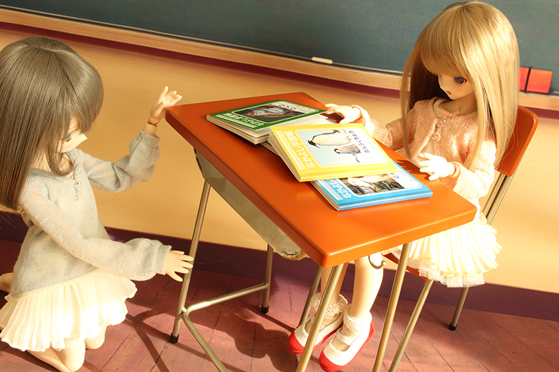 ボークス 教室机セット改を買ってみた！ - ごんたのドルフィー備忘録