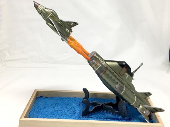 バンダイ スカイダイバー その3 完成 - 新・積みプラ賽の河原