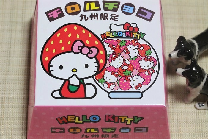 ご当地キティチロル｜九州限定ハローキティ×チロルチョコ（いちご
