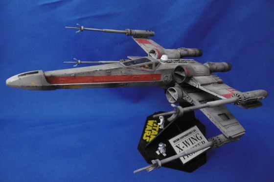模型製作徒然草子 - ファインモールド 1/72 Xウィングファイター