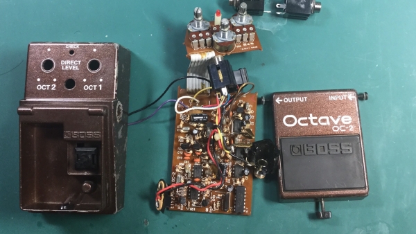 31 BOSS OC-2ジャンク修理 | tsunoworks