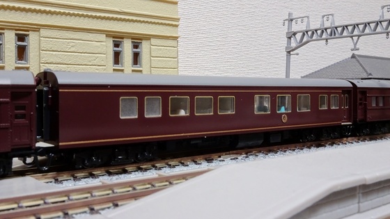 お召列車 1号編成 5両セット 不良発生」だそうです。 - ビスタ模型鉄道