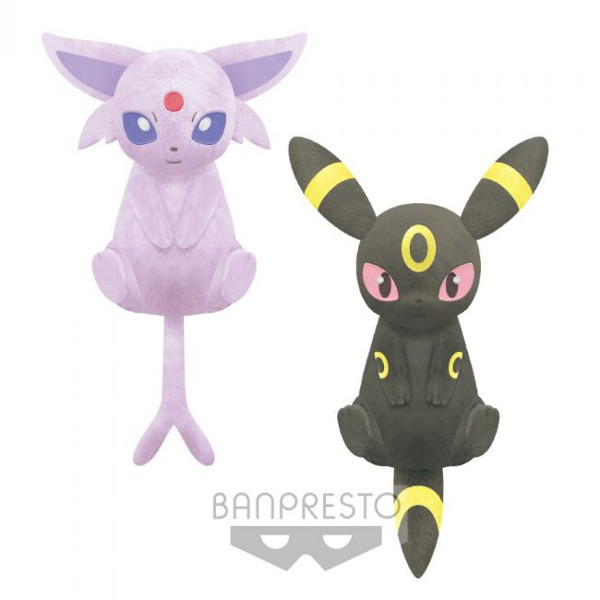 ポケモン I LOVE EIEVUI でっかいぬいぐるみ エーフィ・ブラッキー