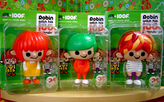 ロビンくんと100人のお友達 フィギュア｜おもちゃばこ