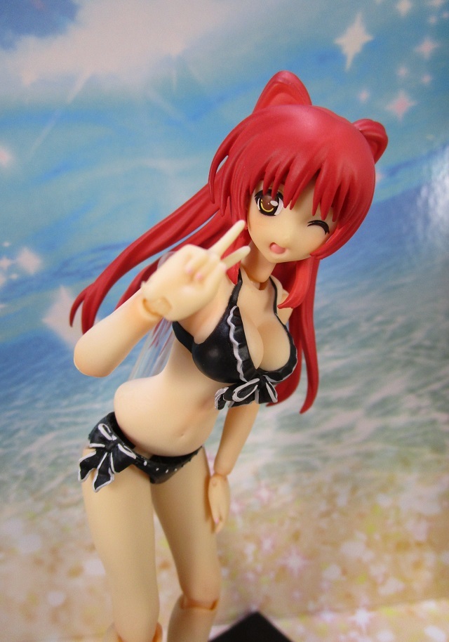 玩具レビュー フィぎゅっと！ ToHeart2 向坂環 -水着ver.- ＋ おまけ