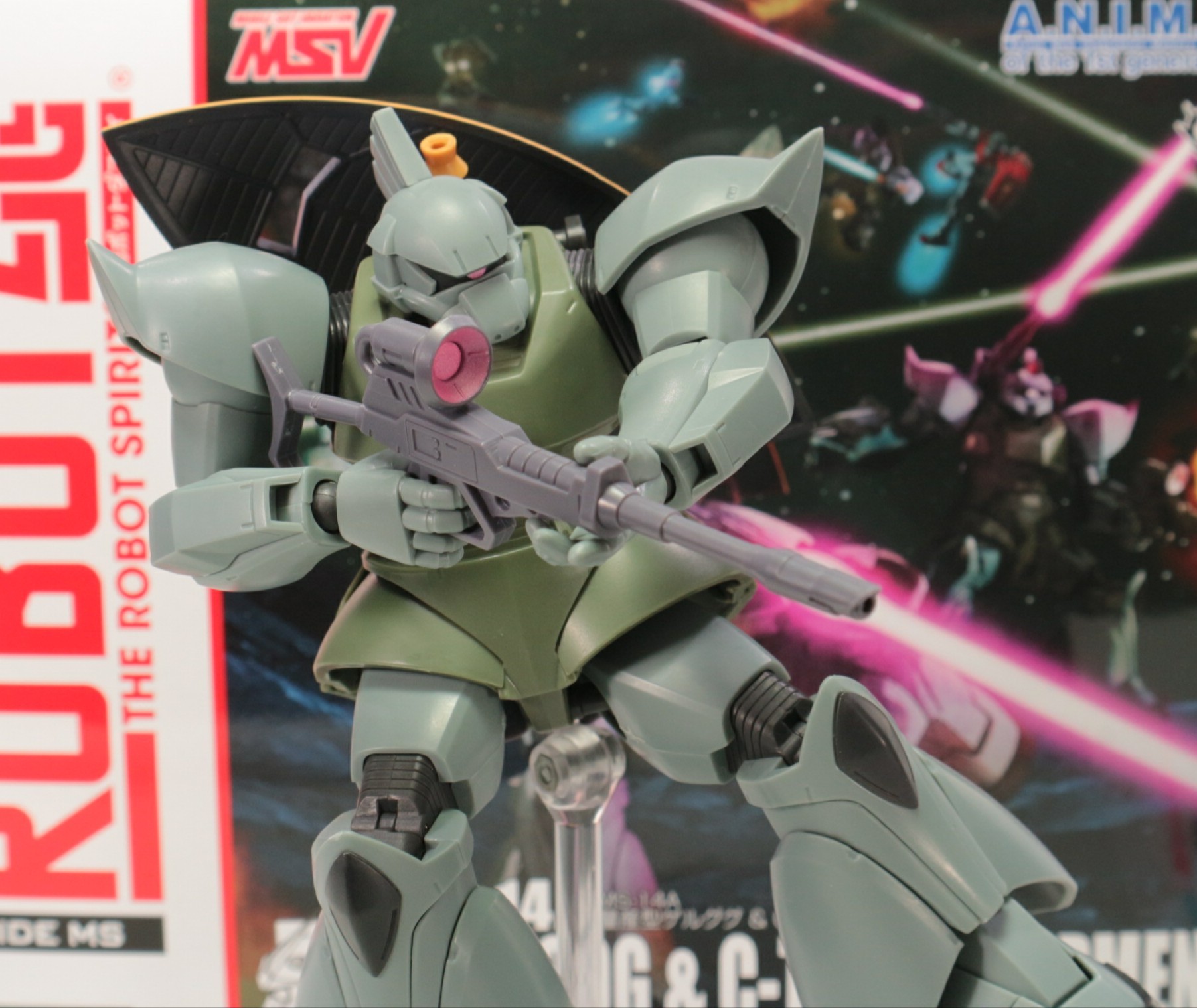 ロボット魂 量産型ゲルググ&C型装備 ver.A.N.I.M.E.のご紹介！ - 先人