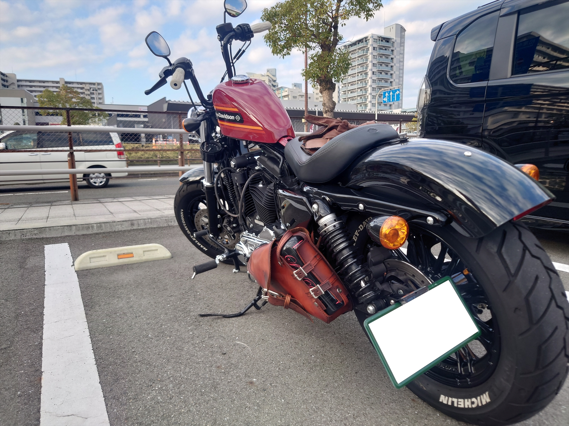 XL1200XS】 GLEAMING WORKS フロントウインカーステー | Misao`s Room