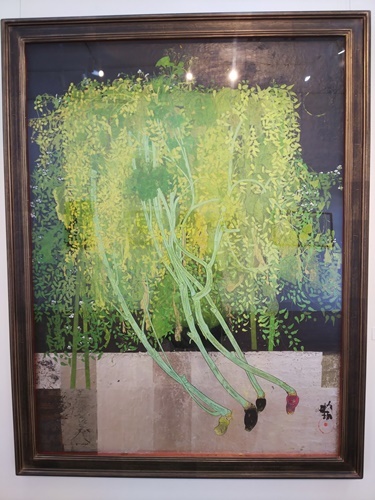 藤井勘介さんの絵画展 | 風をかんじて・・庭遊び＊花綴り♪