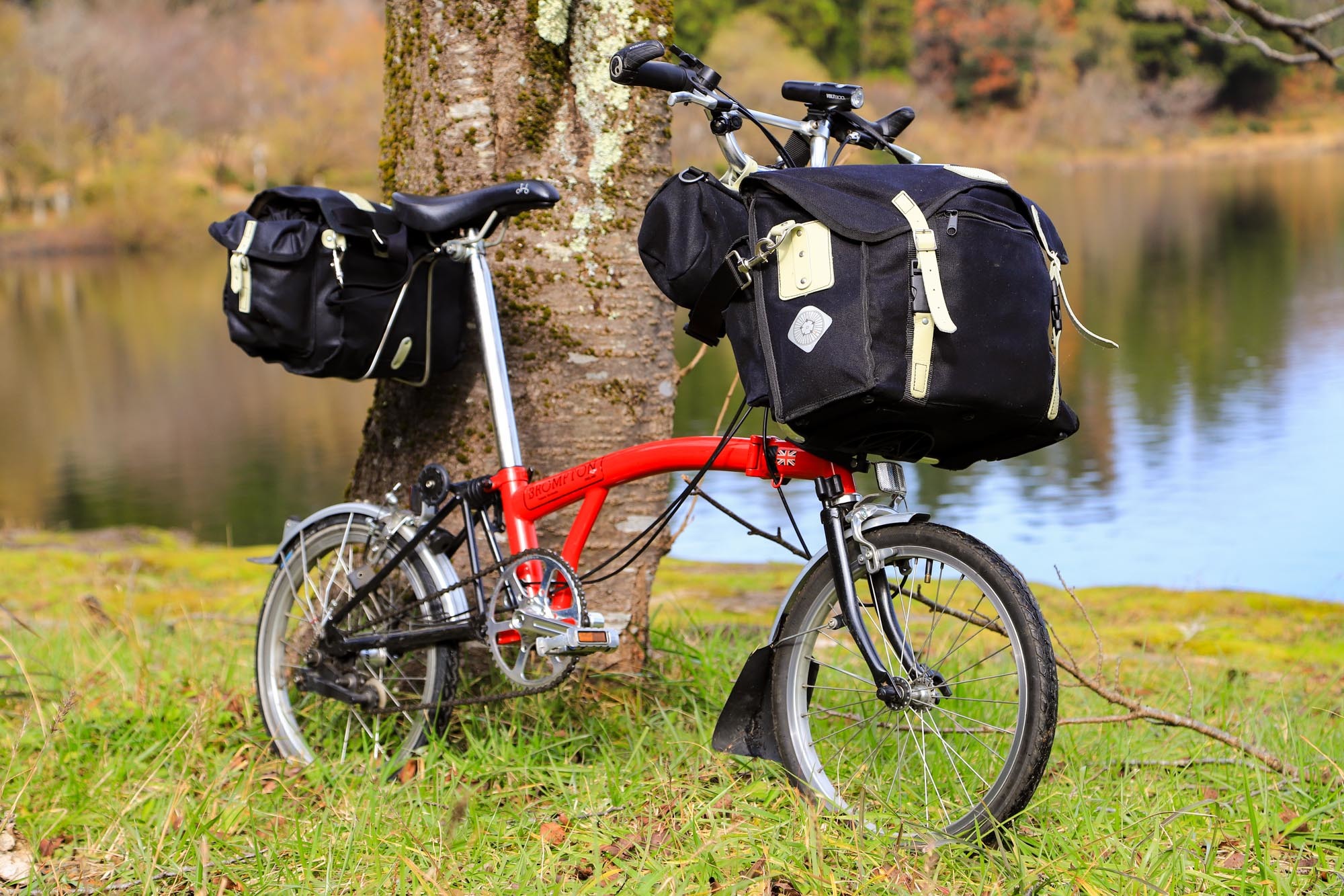 英国】ブロンプトン×キャラダイスバッグ キャンプツーリング仕様まとめ