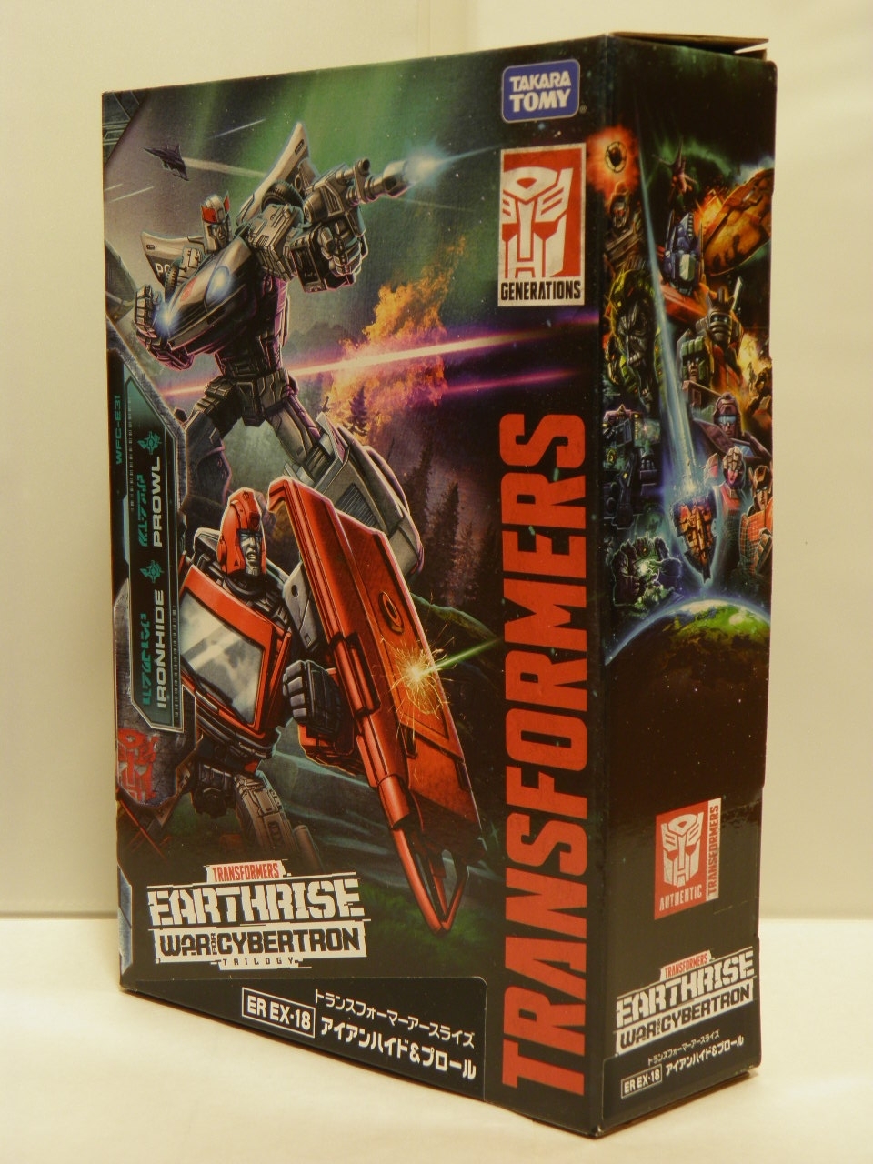 トランスフォーマー アースライズ ER EX-18 アイアンハイド&プロール