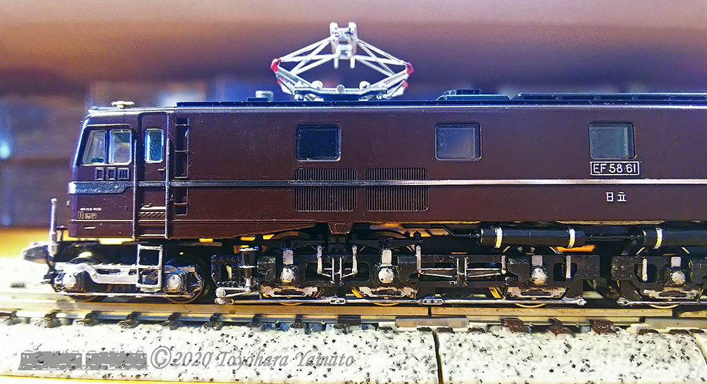 N-Gauge✖実車 KATO EF58 61お召機 - 重単5175(FC2版)