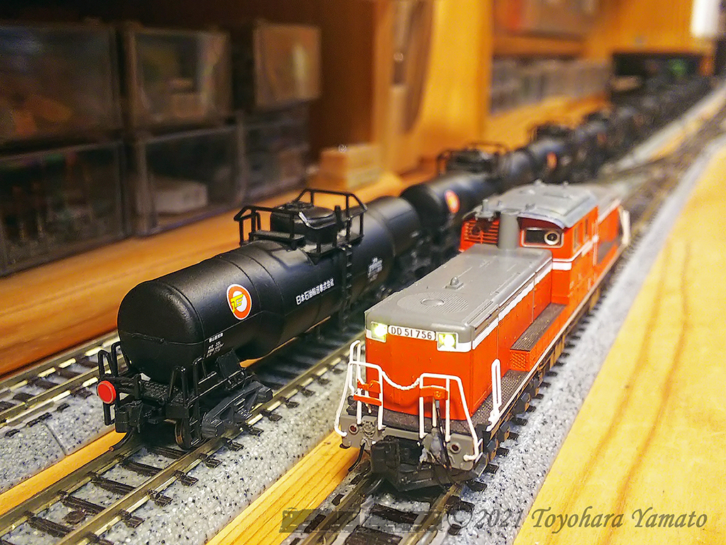 N-Gauge &実車 KATO DD51 756 ヒサシ延長表現など - 重単5175(FC2版)