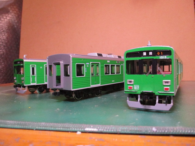 1/80カツミ東急1000系・緑の電車を大改造1／6 - すみだ総合車輛