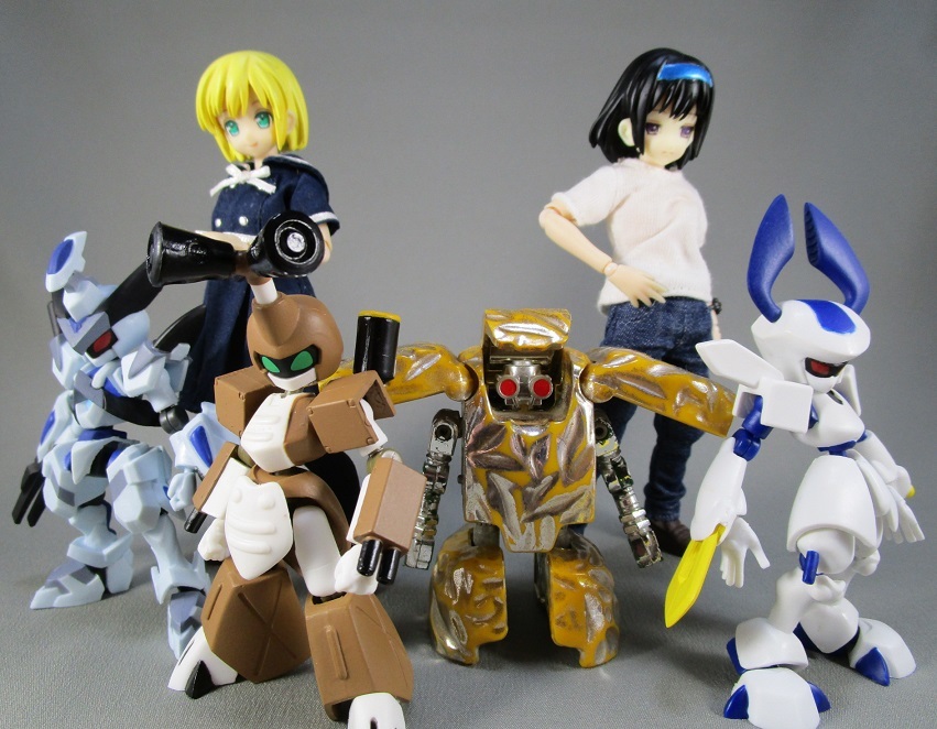 玩具レビュー 超可動 1/12 メダロット - 金のおにぎり玩具箱