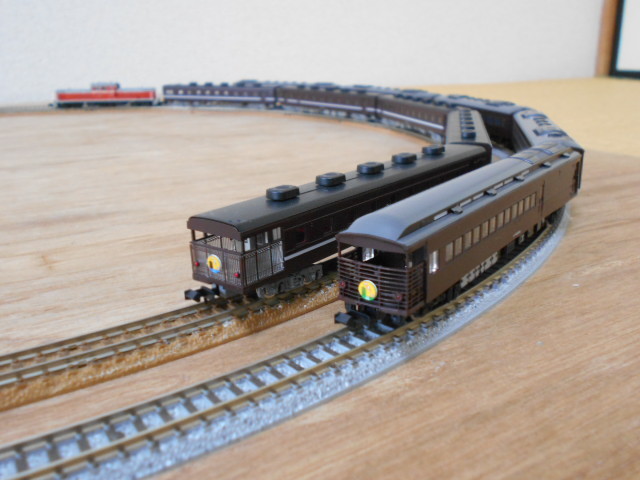 TOMIX 12系客車（やまぐち号用レトロ風客車） 入線 | かもつどっとこむ