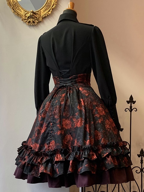 薔薇柄クロ―ディアミニスカート【1493】ご予約受付開始のお知らせ