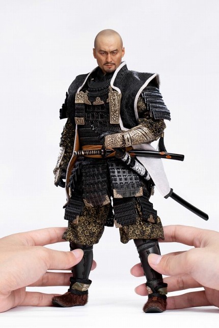 POPTOYS 1/6 勝元 ラストサムライ 黒糸威段替胴具足 甲冑 ≪デラックス