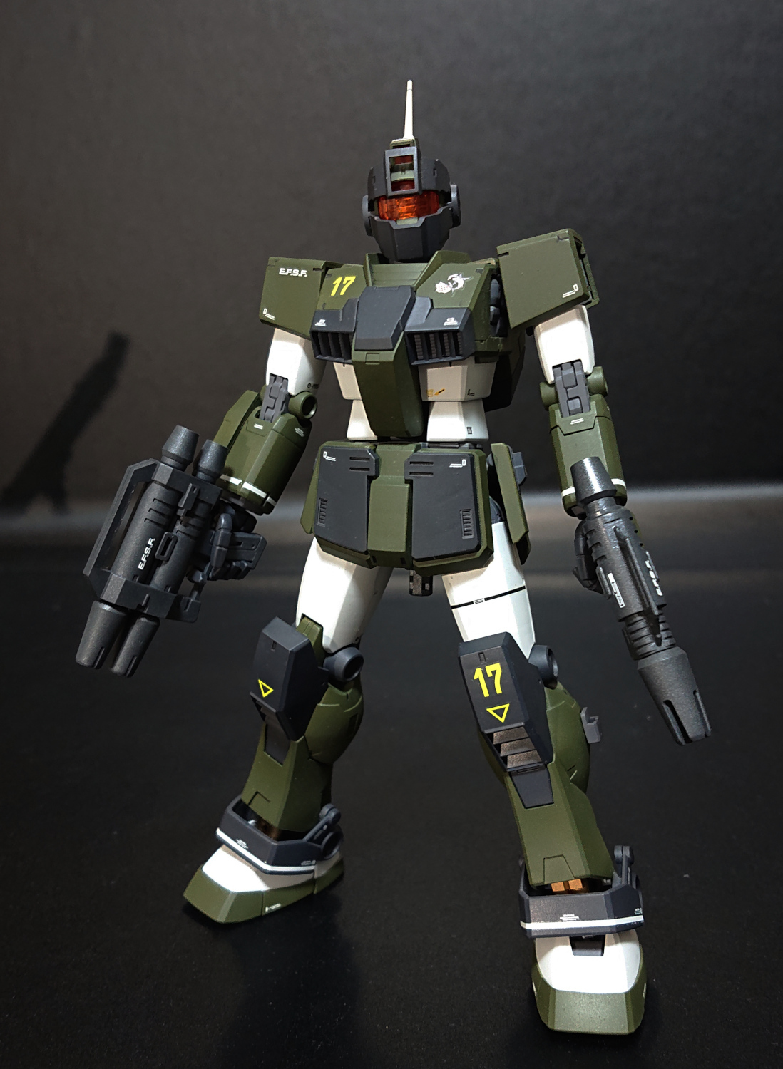 MG RGM-79SC ジム・スナイパーカスタム（テネス・A・ユング機）全塗装