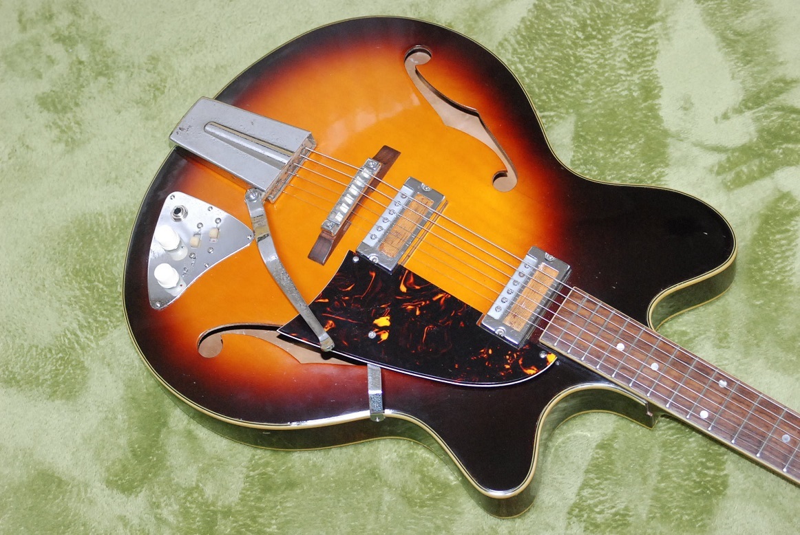60年代製Guyatone SG-12T を直す。 - First Touch ギターリペア